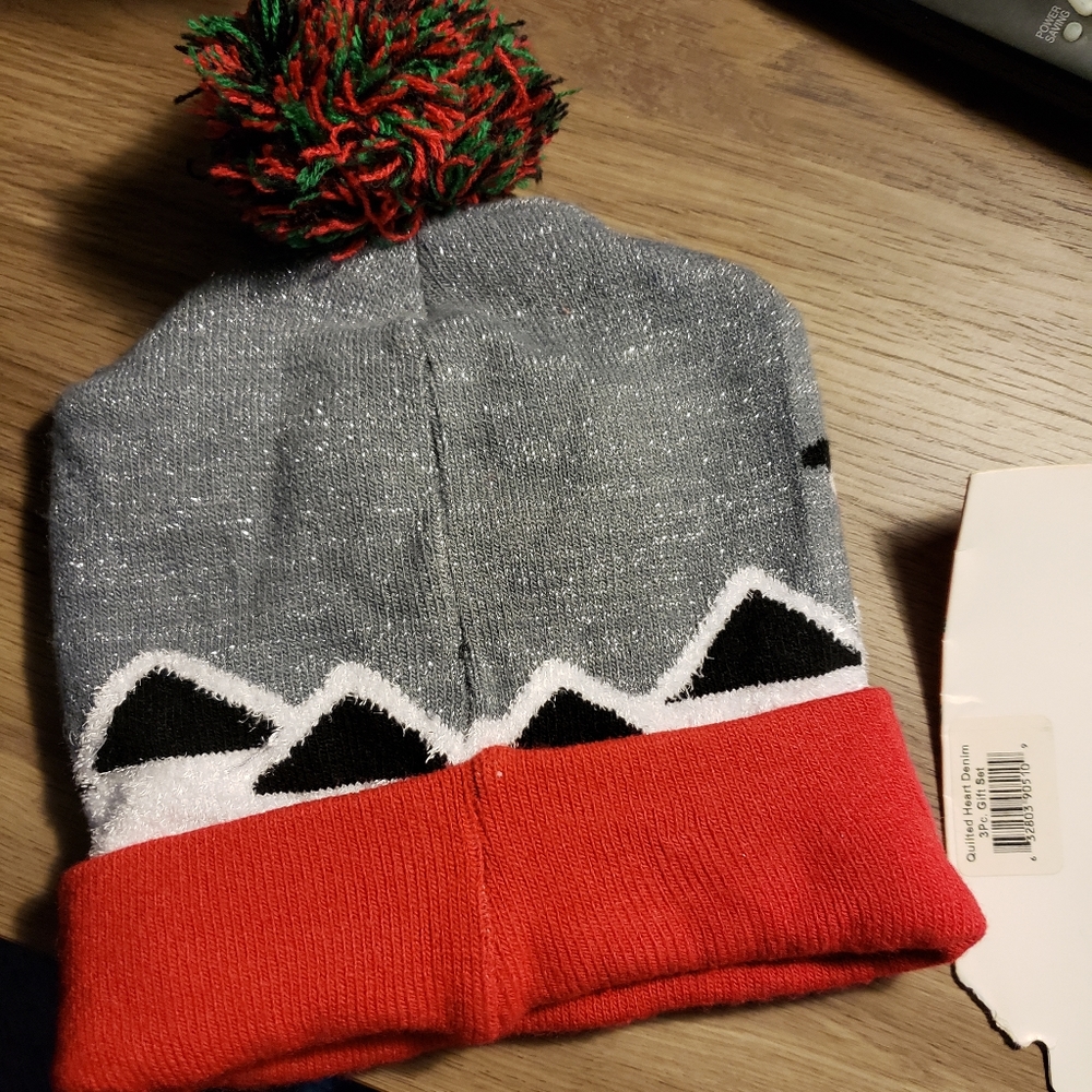 "Lit Up" OS Adult Knit Hat - Picture 2 of 2
